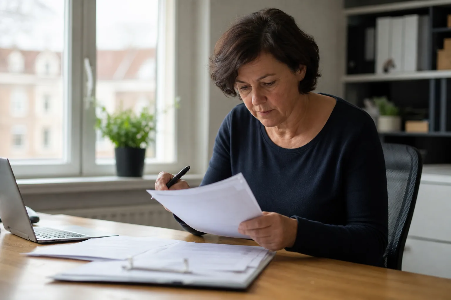 Administratief werk op een klein Nederlands kantoor. Beeld bij het artikel: Waar moet je op letten voordat een ingehuurde zzp'er aan zijn eerste opdrachtdag begint?